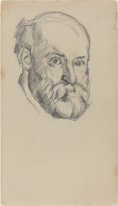 Self-Portrait, c.1880-2 by Paul Cézanne